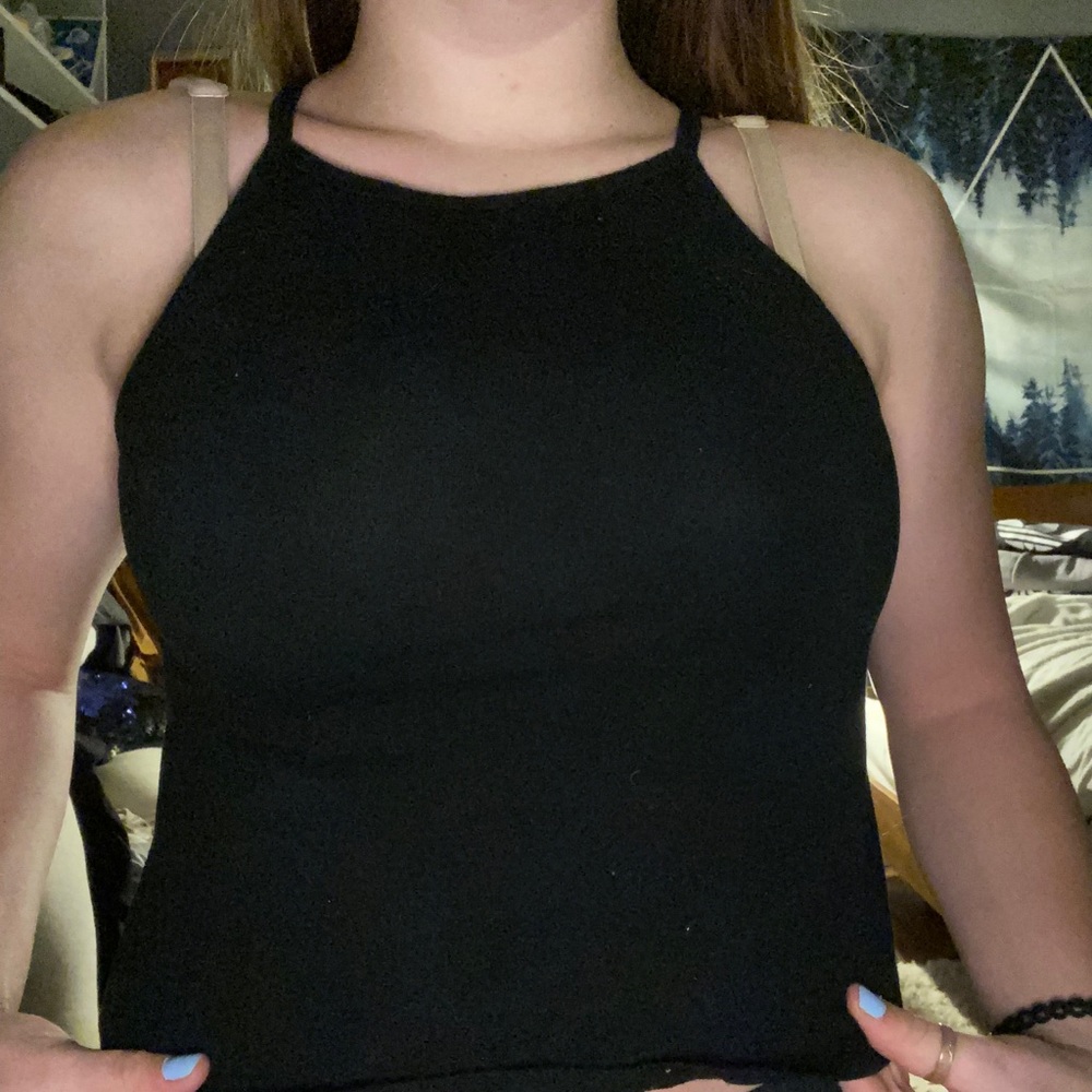 Black crop top from Torrid